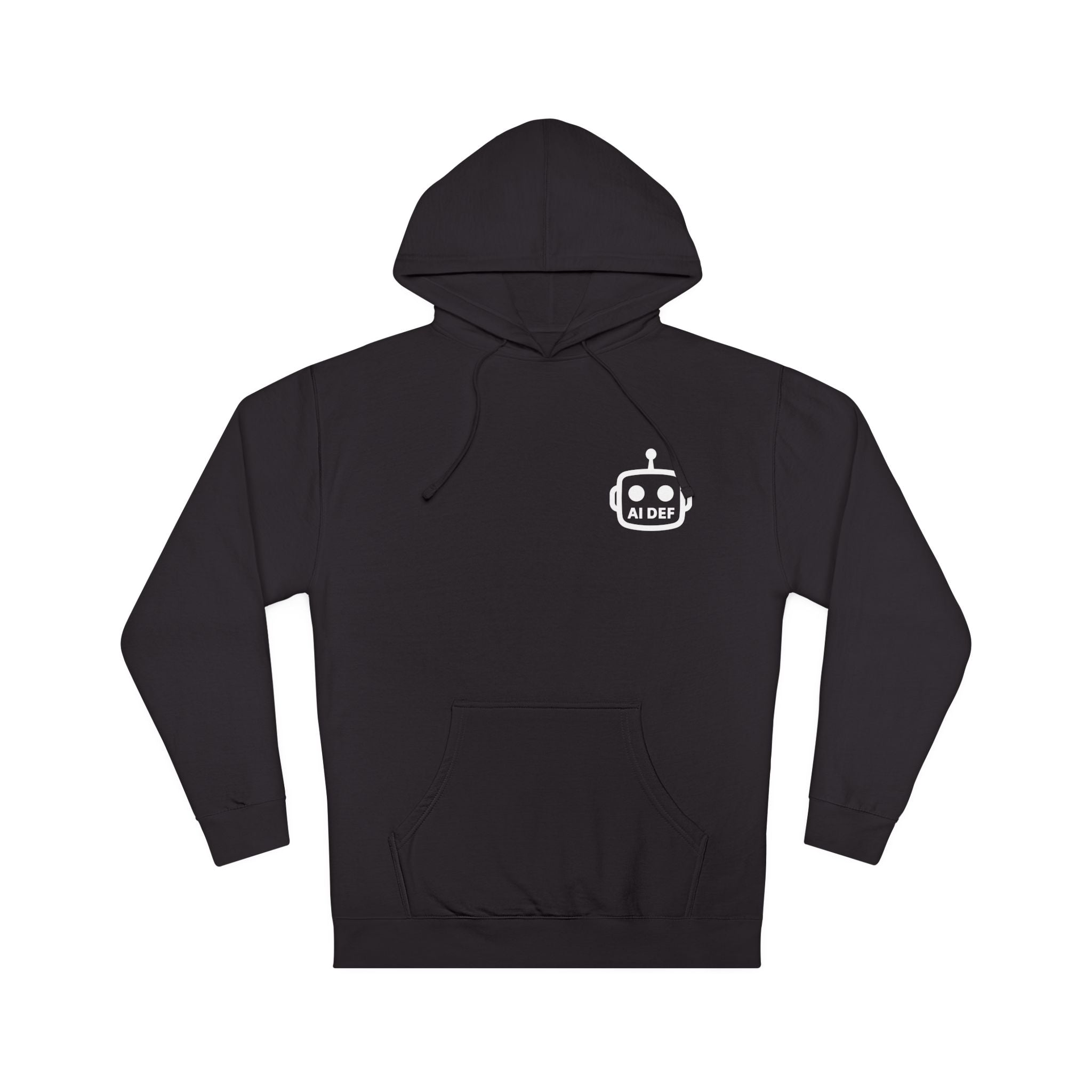 All In Defense Group Hoodie Black