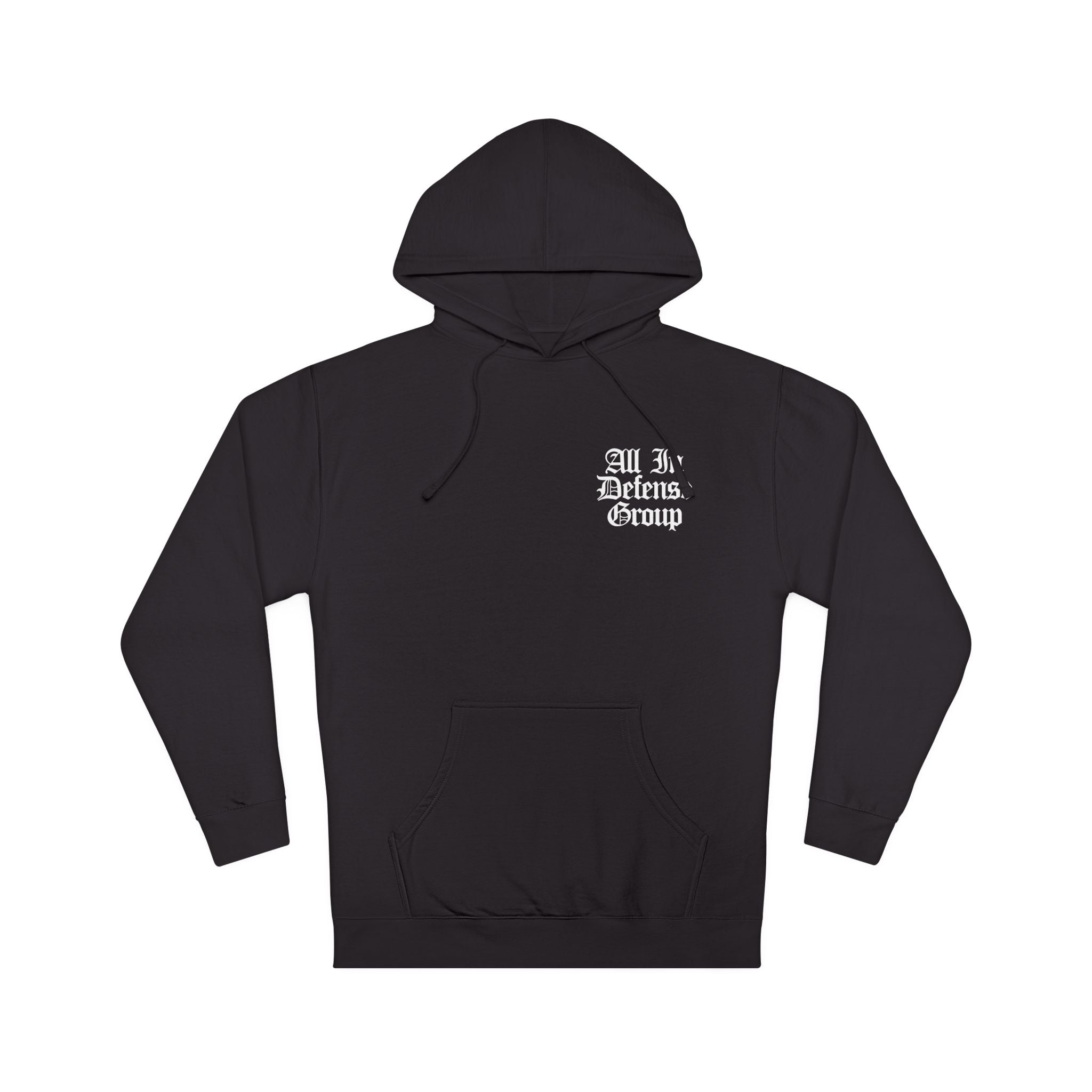 AI Def Bot Hoodie Black