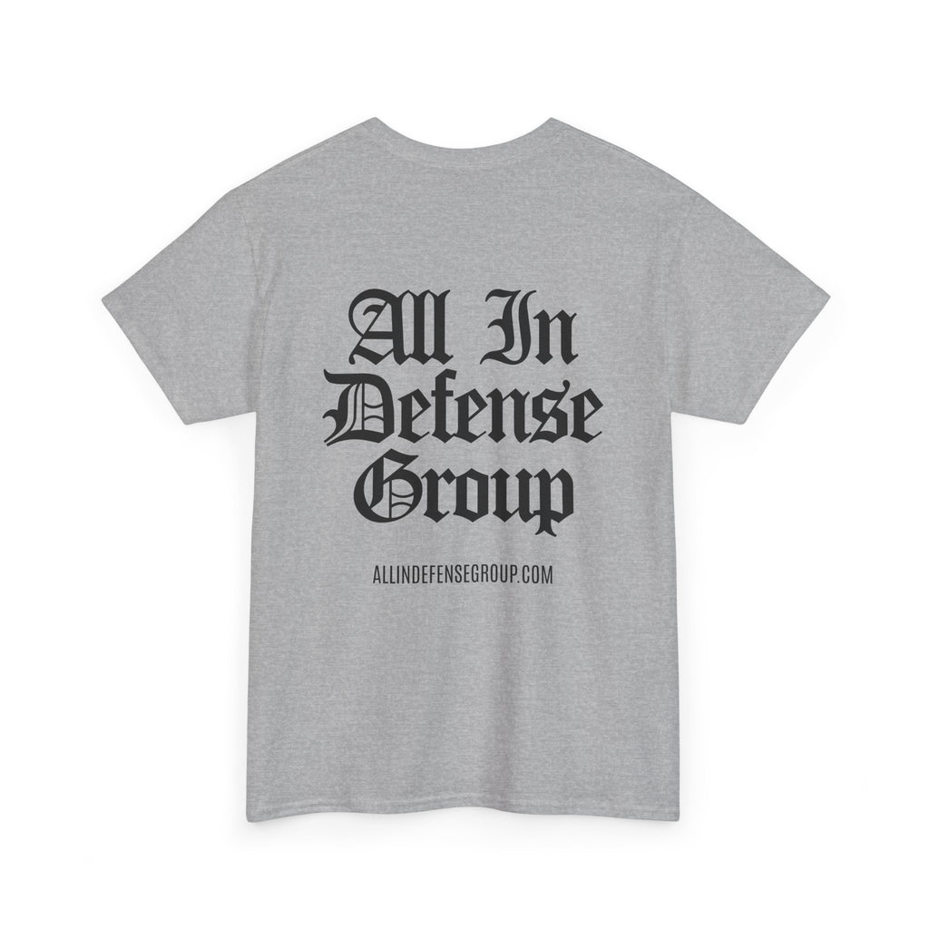 All In Defense Group T-Shirt Grey