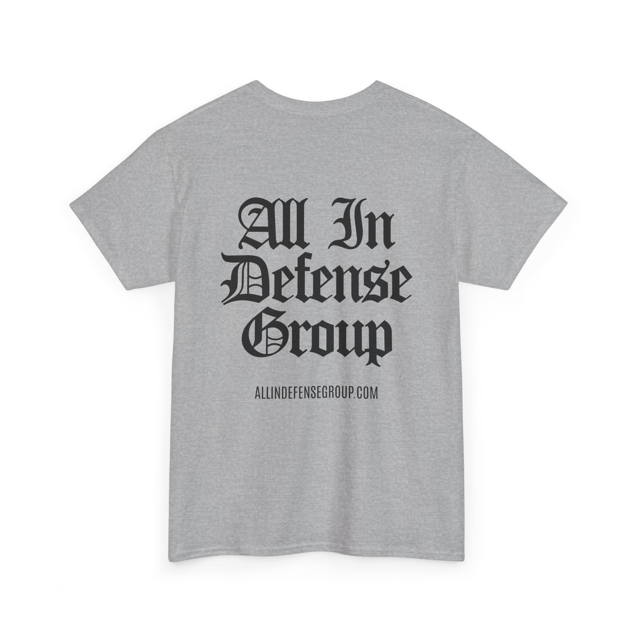 All In Defense Group T-Shirt Grey